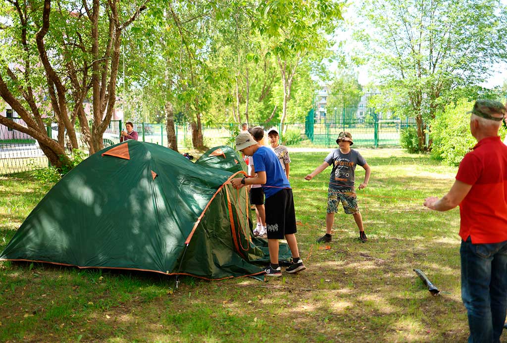 Палаточный лагерь мероприятия