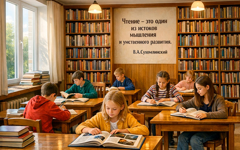 «Там, где книжки раздают?» — или почему школьная библиотека гораздо больше