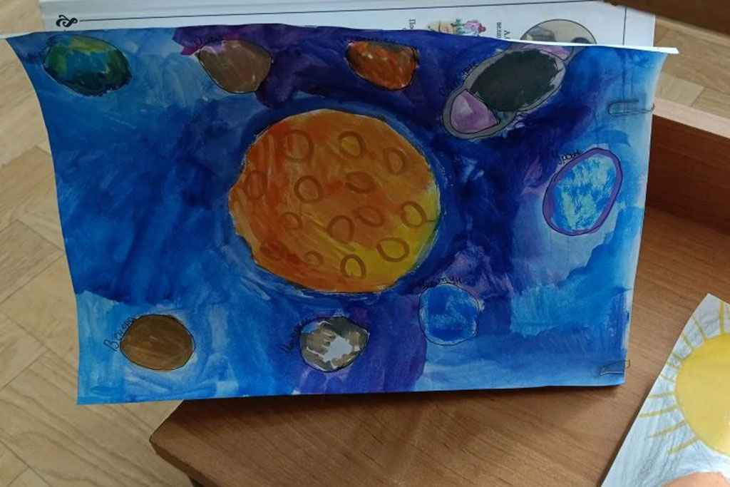 Рисунки о космосе