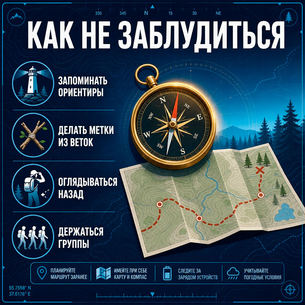 Правила поведения в лесу