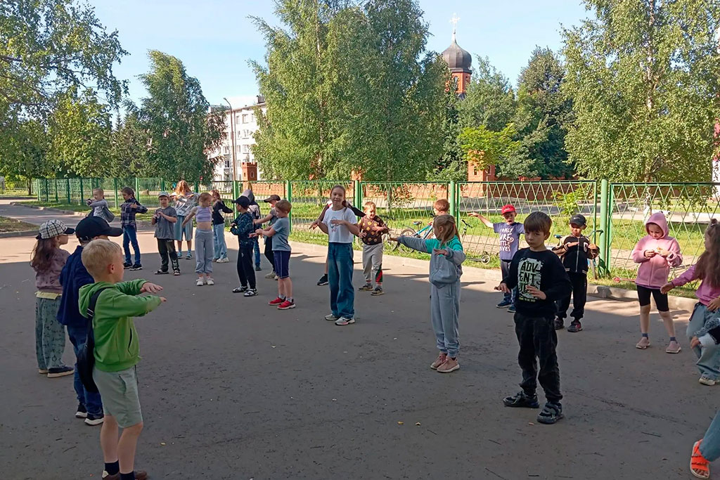 В летнем лагере