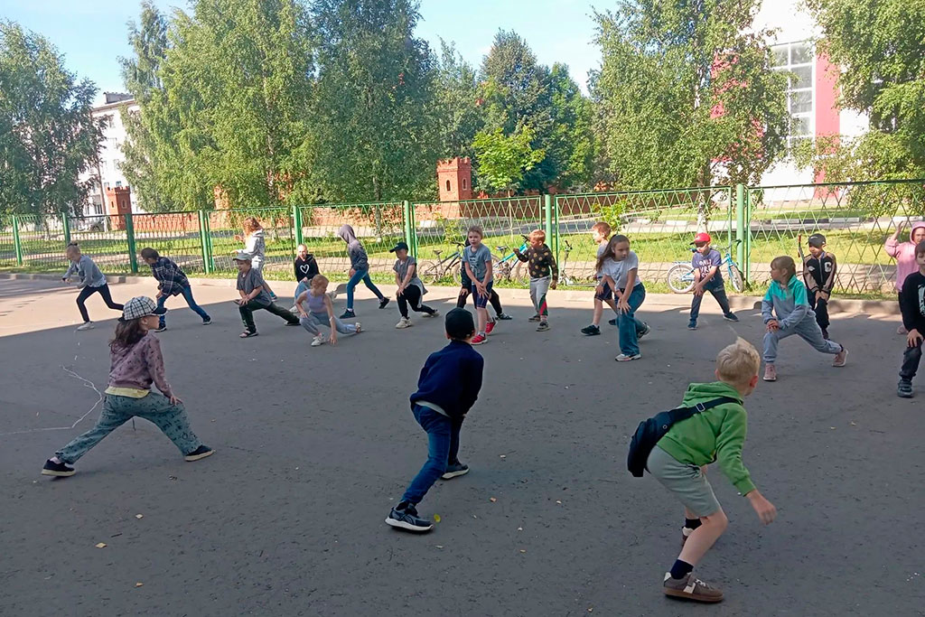 В летнем лагере
